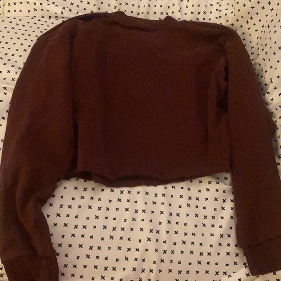 ‼️SOLD‼️American Eagle Cropped Long Sleeve Sweatshirt - Picture 4 of 7
